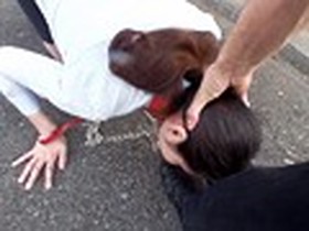 調教願望有り【失禁・浣腸我慢排泄】マゾ女と単独さん不倫プレイ投稿映像　サンプル画像09